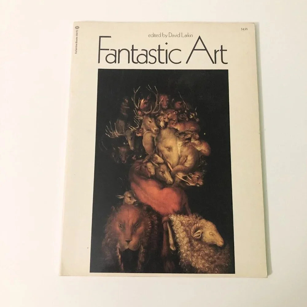 1973 Fantastic Art Edited by David Larkin Ballantine 2nd Printing